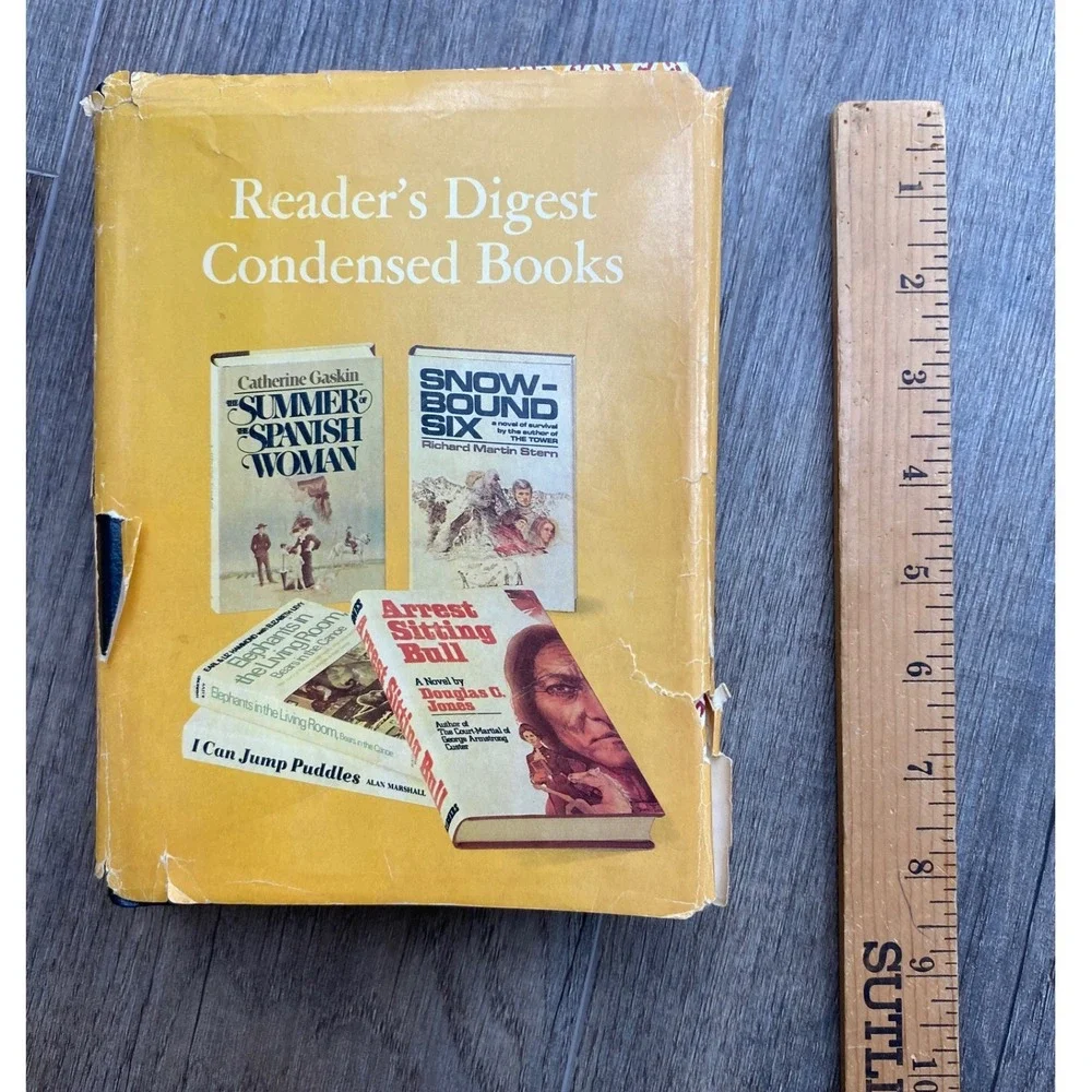 Readers Digest Condensed Book Vol 1 1978 Snowbound Six Catherine Gaskin Hardcovr